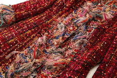 Luxury Tweed Maxi Coat