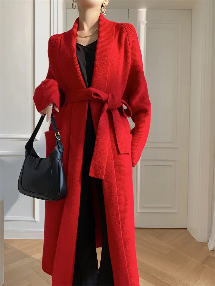 Luxury Oversized Knit Cardigan