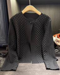 Luxe Lightweight Pleated Cardigan