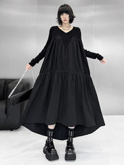 Luxury Avant-Garde Knit Dress