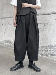 Luxury Balloon Tapered Trousers