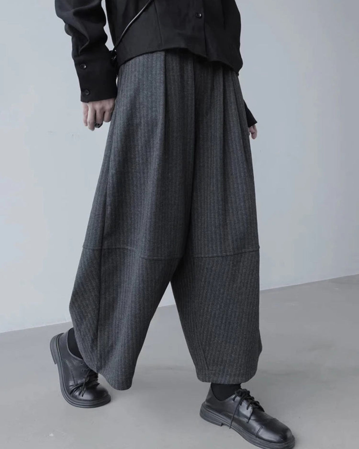 Japanese Pinstripe Harem Pants