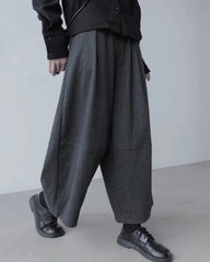 Japanese Pinstripe Harem Pants