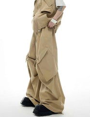 Men's Luxury Streetwear Cargo Set