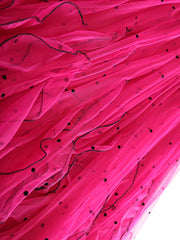 Couture Polka Dot Tulle Skirt