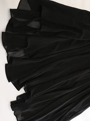 Luxury Buckle Tulle Long Skirt