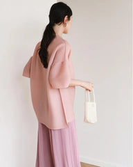 Luxury Dressy Pleated Top