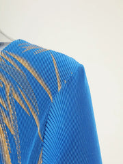 Luxury Pleats Formal Dress