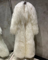 Custom-Made Lamb Fur Coat