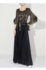 Truly Pleated Top with Luxury Skirt