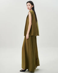 Luxury Modern Pleated Set