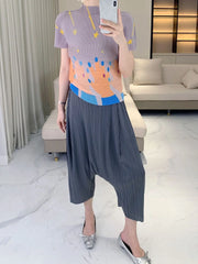 Plissé Japanese Harem Pants