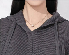 Luxe Batwing Plisse Hoodie