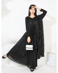 Floral Pleated Wide Leg Pant 2-Piece
