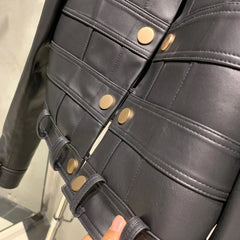 Couture Lambskin Leather Jacket