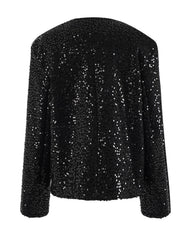 Luxury Oversized Sequin Blazer