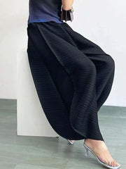 Plissé Unique Pull-On Pants