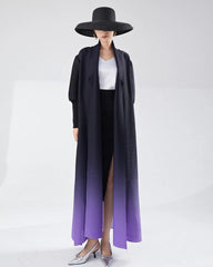 Luxury Plisse Longline Cardigan
