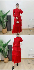 Truly Casual Pleated Blouse Dress