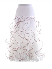 Couture Tiered Organza Skirt