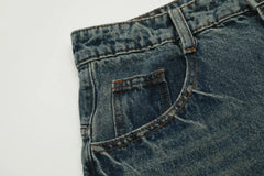 Men - Blue Super Baggy Jeans