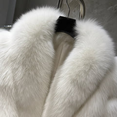 Luxury Arctic Fox Fur Coat