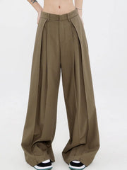 Serafina High Waist Pleated Trousers Pants