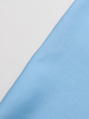 Elegant 3D Floral Halter-Neck Dress