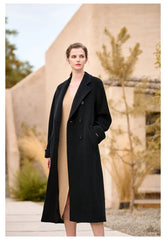 Luxury Cashmere Wool Long Coat