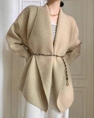 Luxury Thick Double-Knit Cardigan