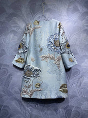 Couture Beaded Floral Coat