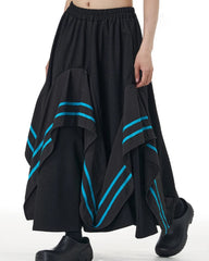 Luxury Avant-Garde Midi Skirt