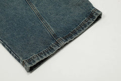 Men - Blue Super Baggy Jeans