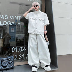 Men's Japanese Denim Relaxed Fit Set