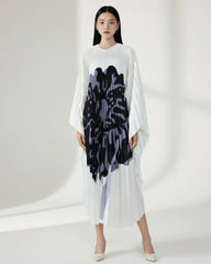 Luxury Pleated Caftans Dress
