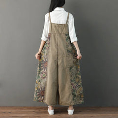 HEYFANCYSTYLE Classic Washed Denim Overalls