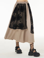 Lindy Chic Double Lace Handkerchief Skirt