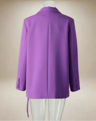 Luxury Oversized Floral Blazer