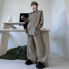 Men's Luxury Japanese Blouse & Pants