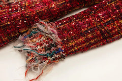 Luxury Tweed Maxi Coat