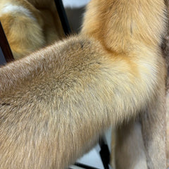 Heirloom Golden Island Fox Fur Grand Coat