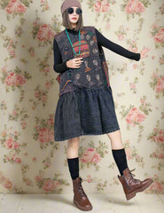 Luxury Boho Cotton &  Linen Dress