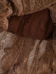 Luxury Ruffled Tiered Maxi Skirt