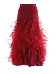 Couture Tiered Organza Skirt