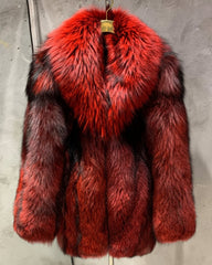 Couture Fox Fur Coat
