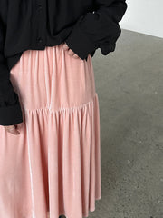 Luxury Japanese Velvet Skirt