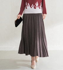 Elegant Plissé Formal Skirt