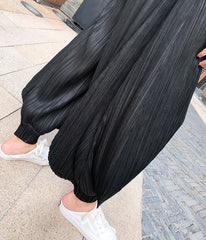 HEYFANCYSTYLE Tokyo Pleated Puffy Pants