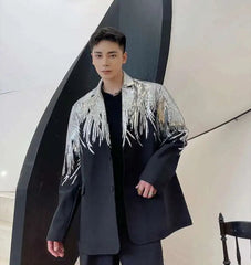 Men's Luxury Sequin Blazer