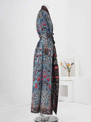 Luxury Japanese Pleats Long Coat